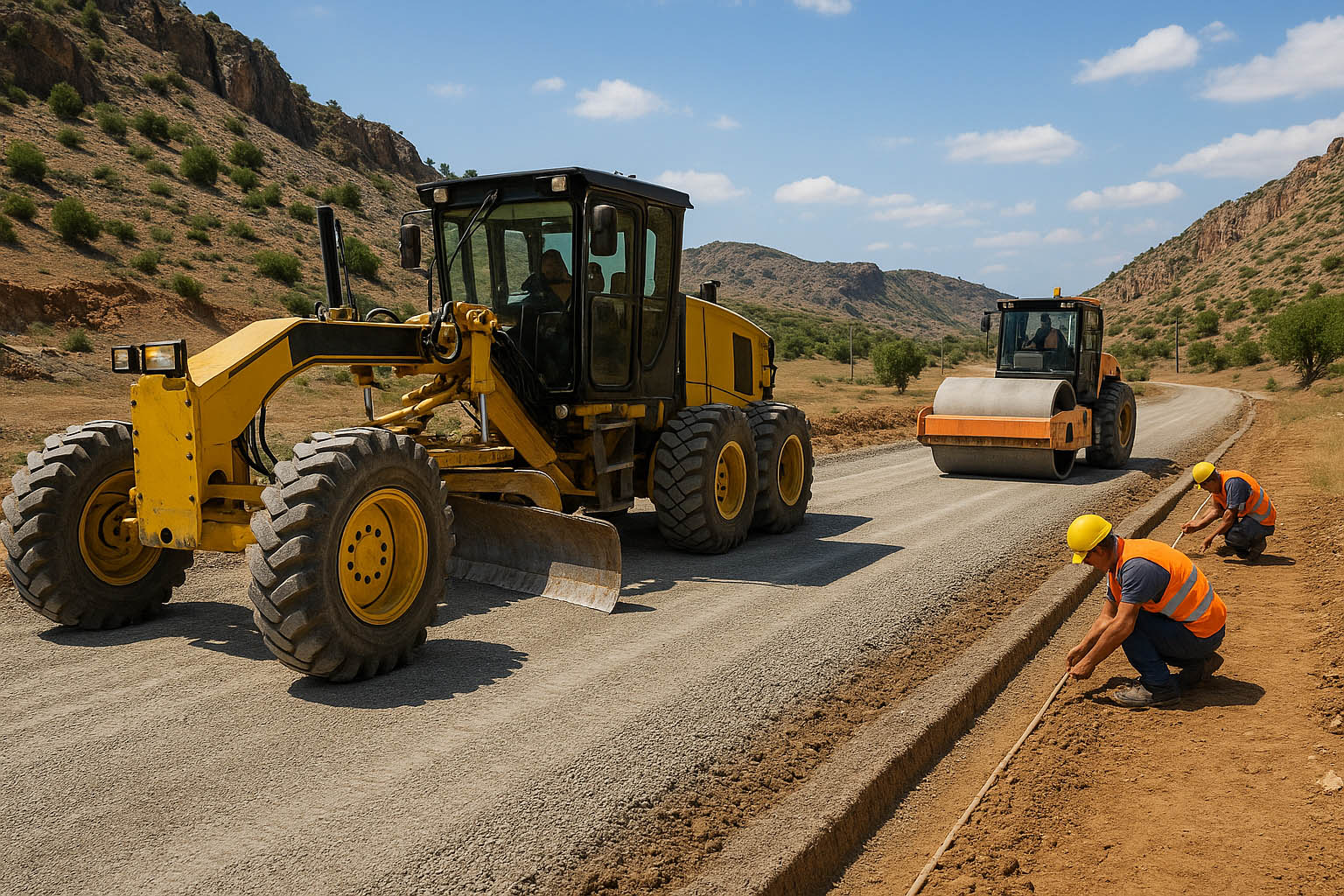 Pazarcık’ta Yol Yapım Projelerinde İlmeçler Hafriyat İmzası